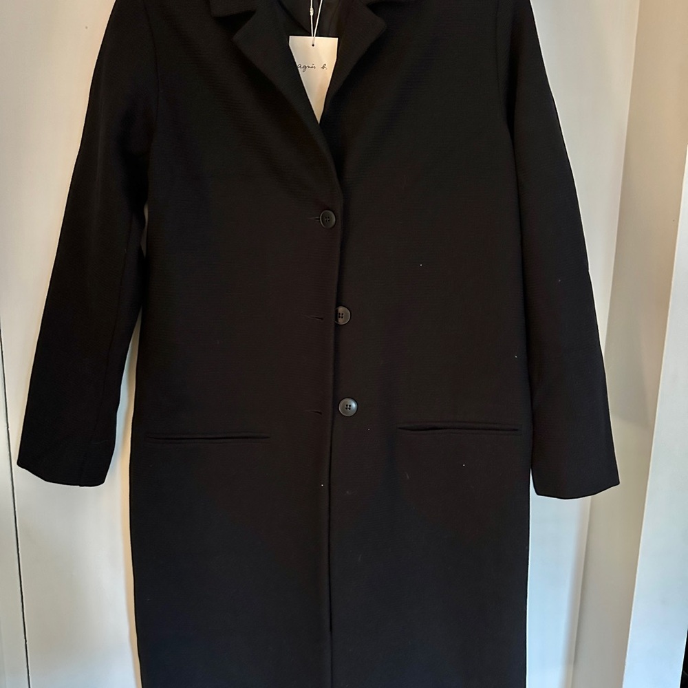 Agnes b. Long Black Coat
